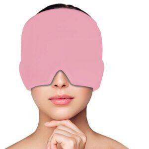 Migraine Relief Cap – Hot & Cold Therapy Ice Gel Headache Mask for Migraine